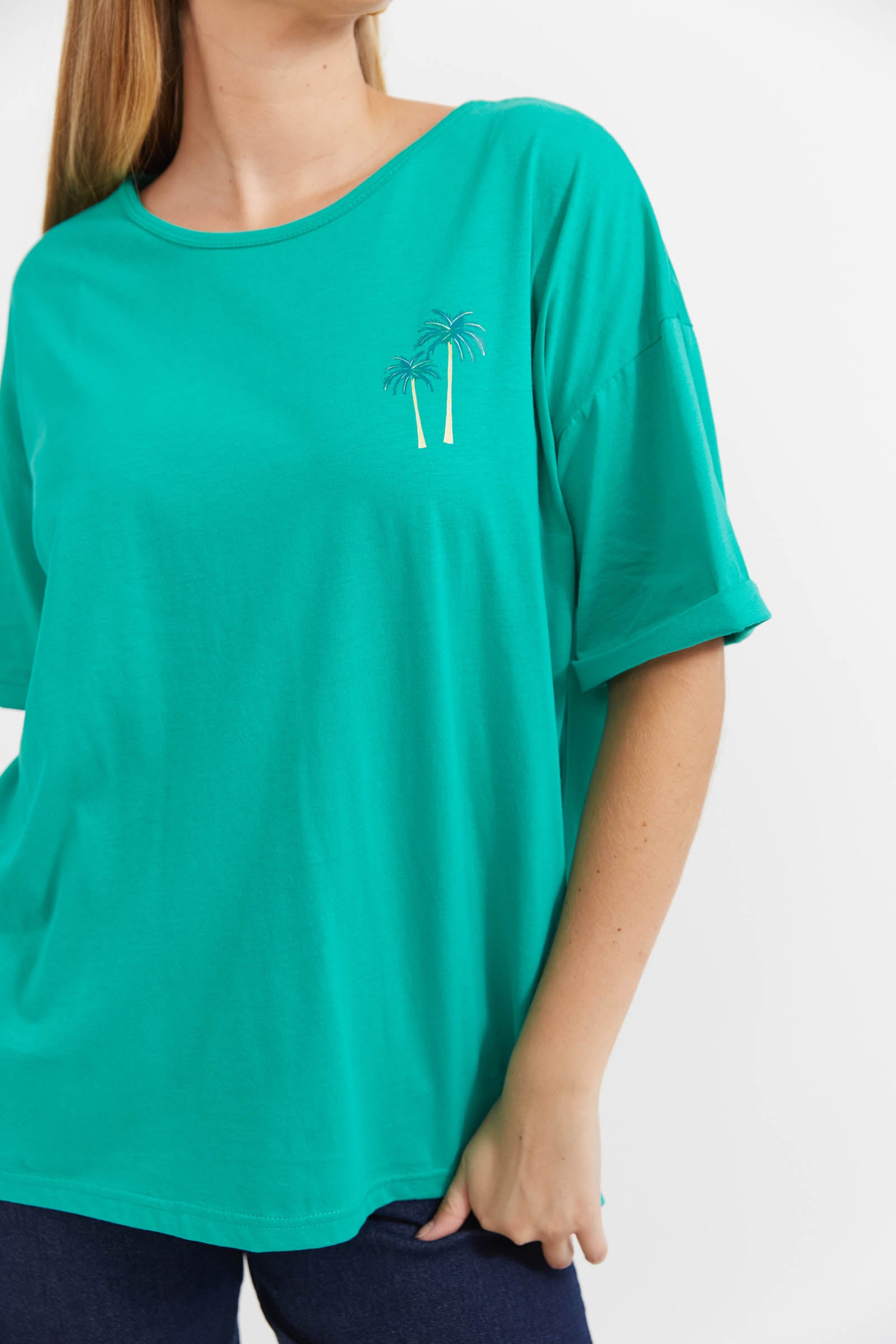 Cabana Tshirt - Teal