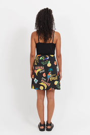 Cabana Mini Skirt - Brasil Black