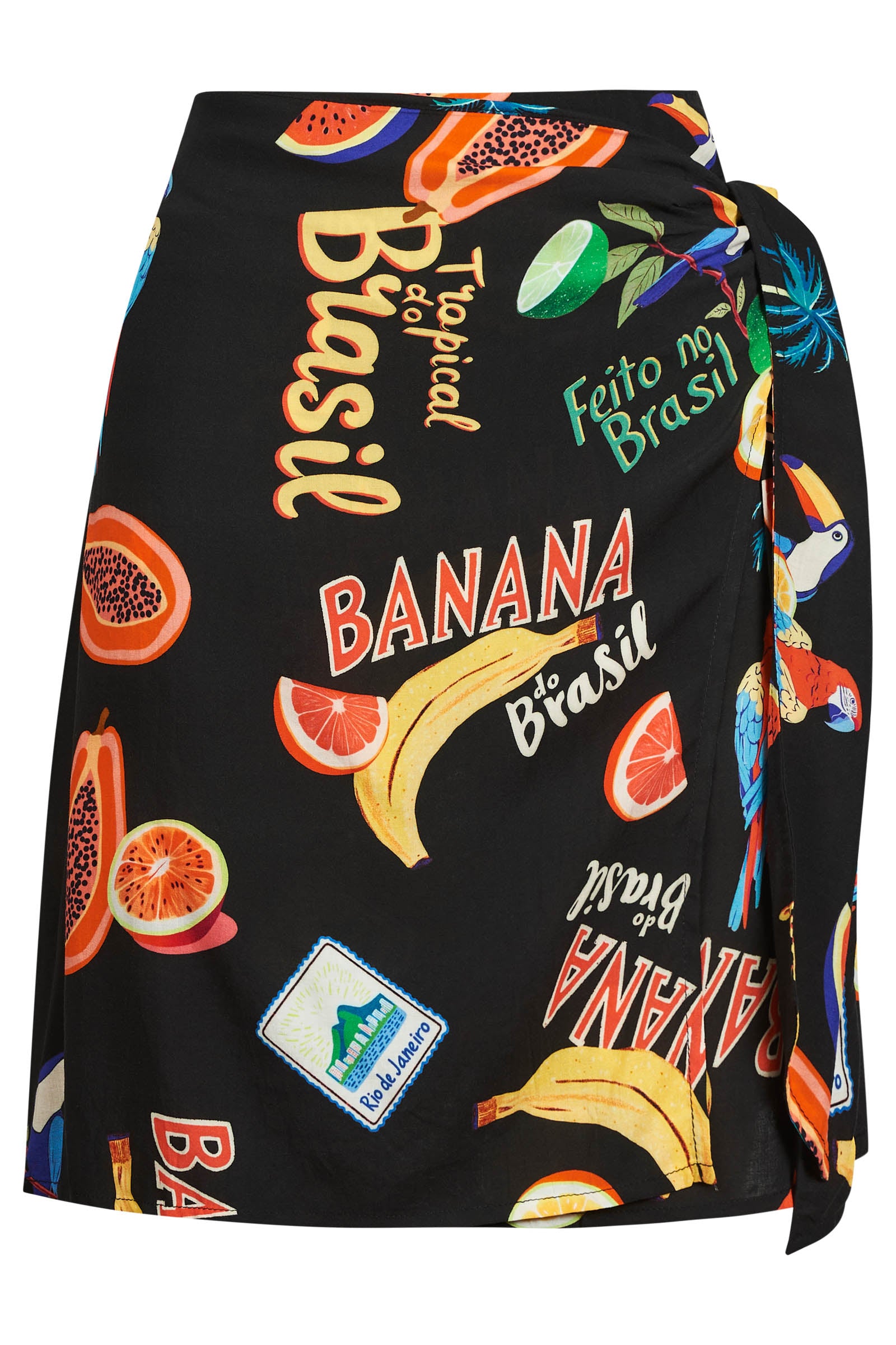 Cabana Mini Skirt - Brasil Black