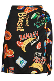 Cabana Mini Skirt - Brasil Black
