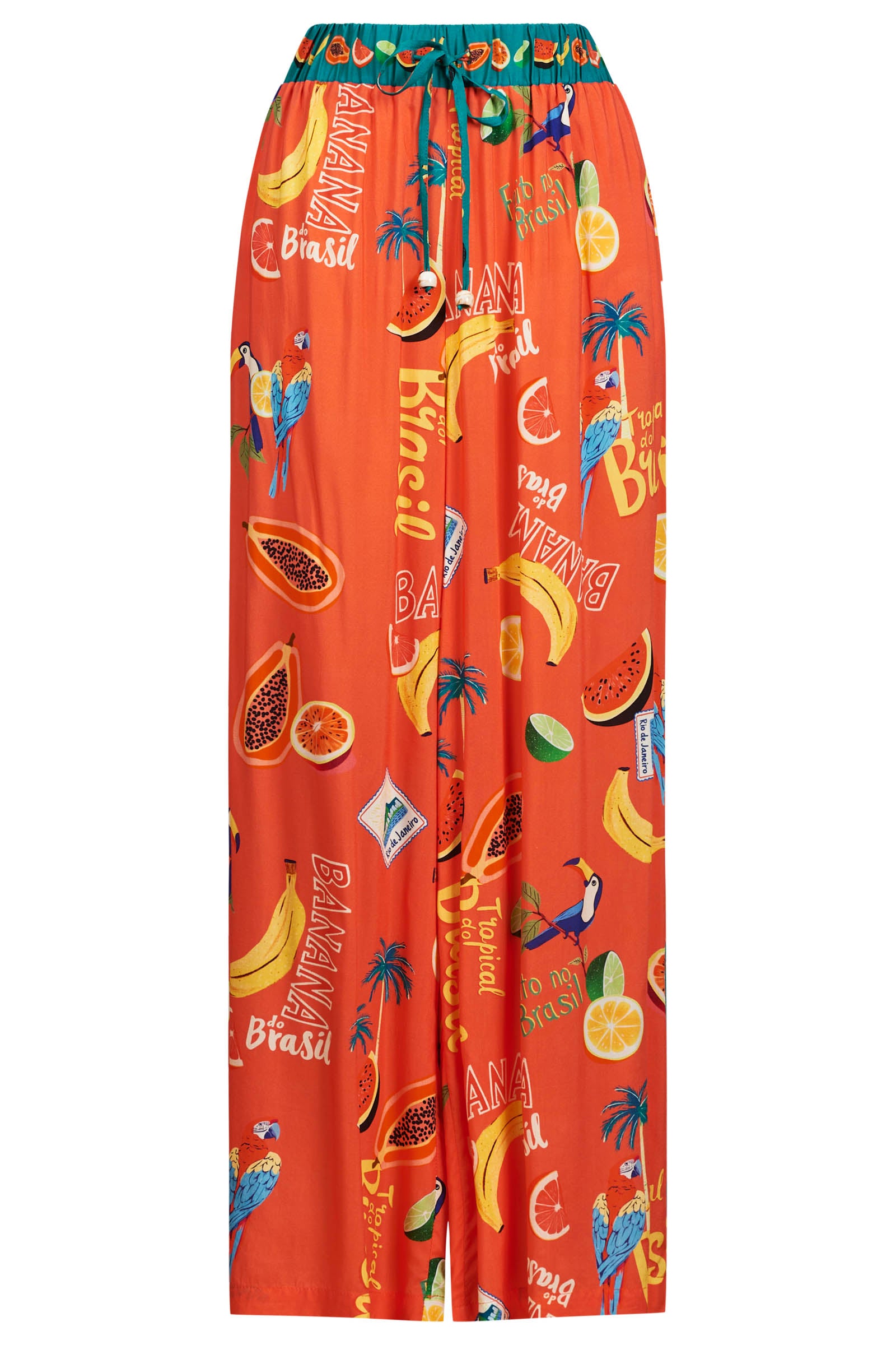 Cabana Pant - Brasil Coral