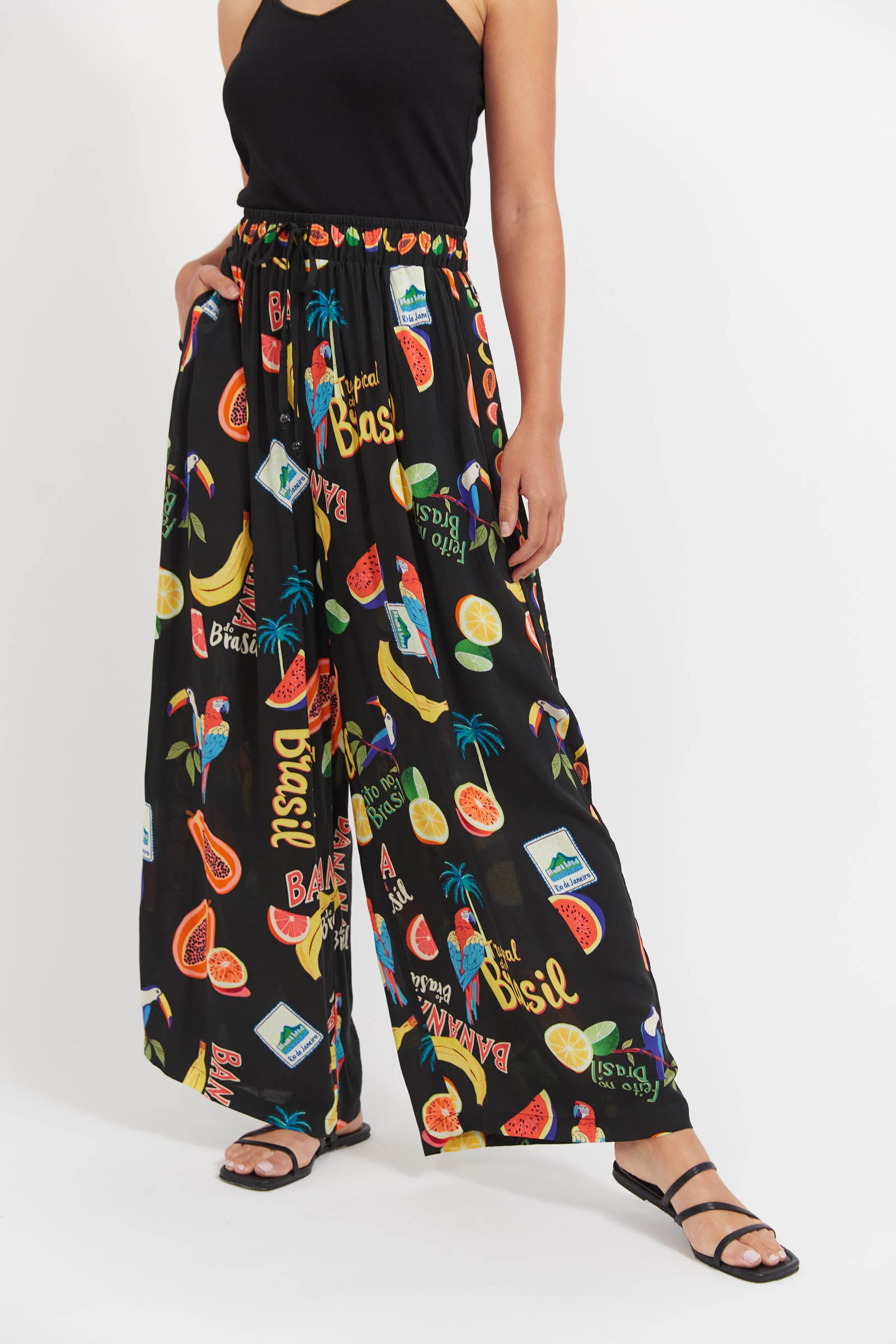 Cabana Pant - Brasil Black