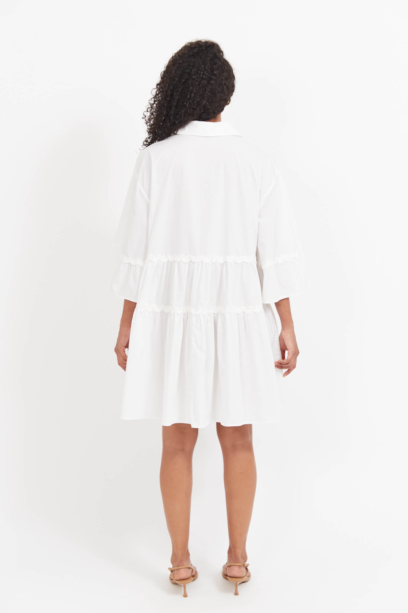 Brasilia Relaxed Dress - White