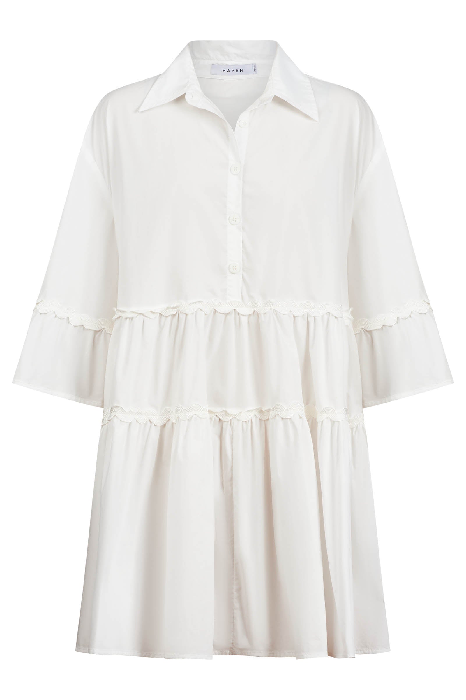 Brasilia Relaxed Dress - White