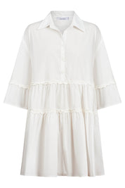 Brasilia Relaxed Dress - White