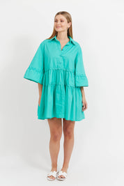 Brasilia Relaxed Dress - Mint