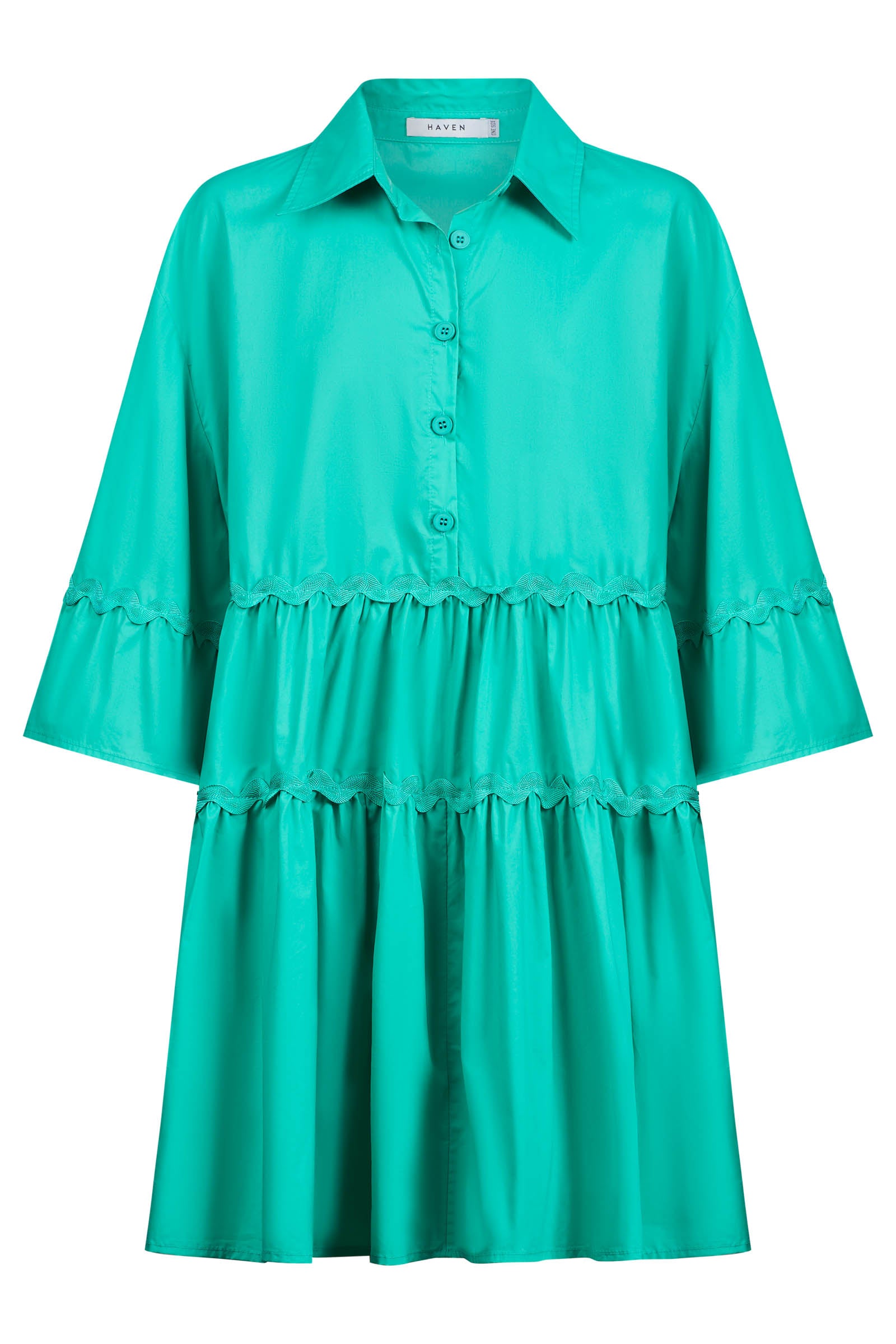 Brasilia Relaxed Dress - Mint