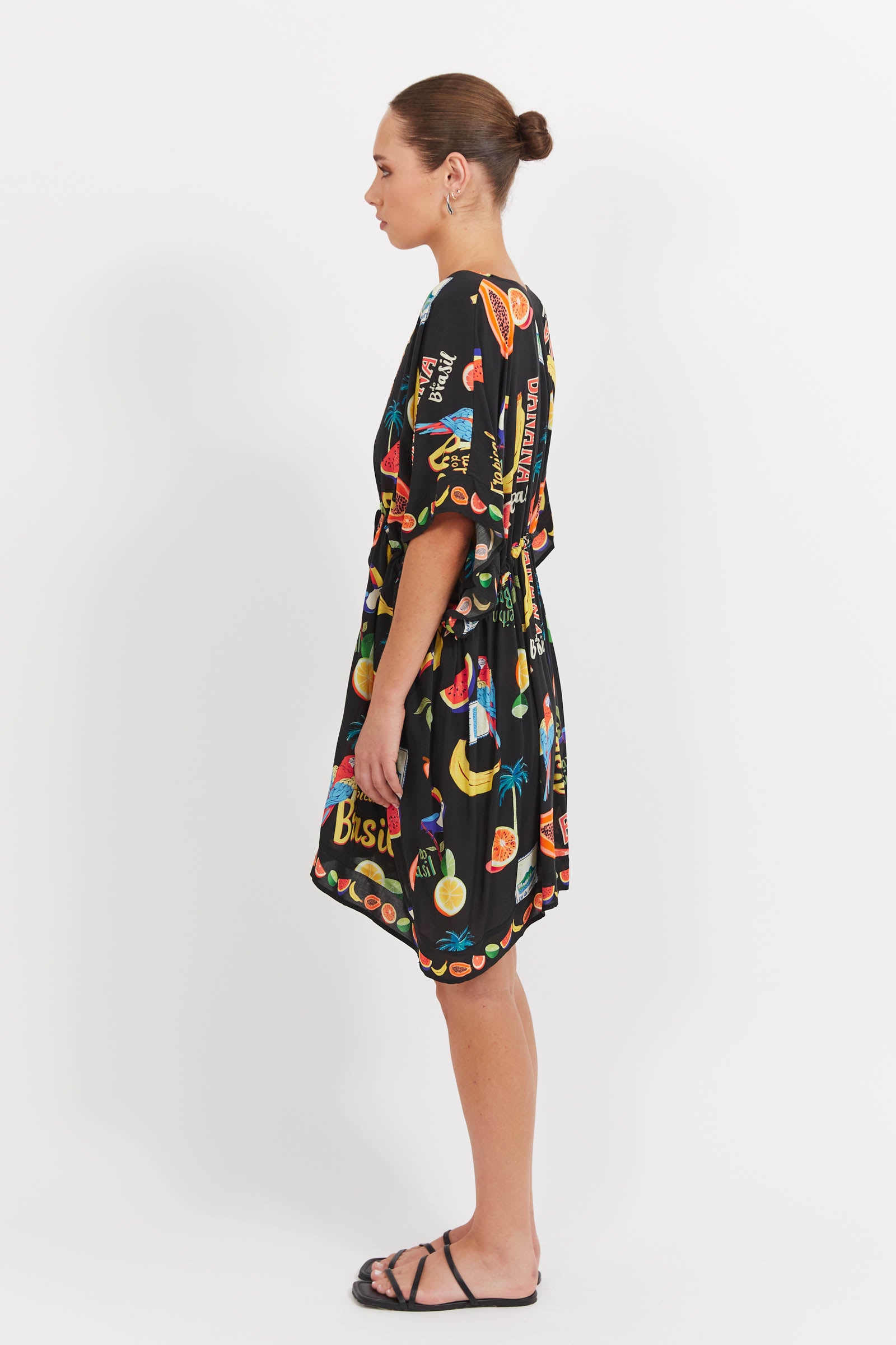 Cabana Dress - Brasil Black
