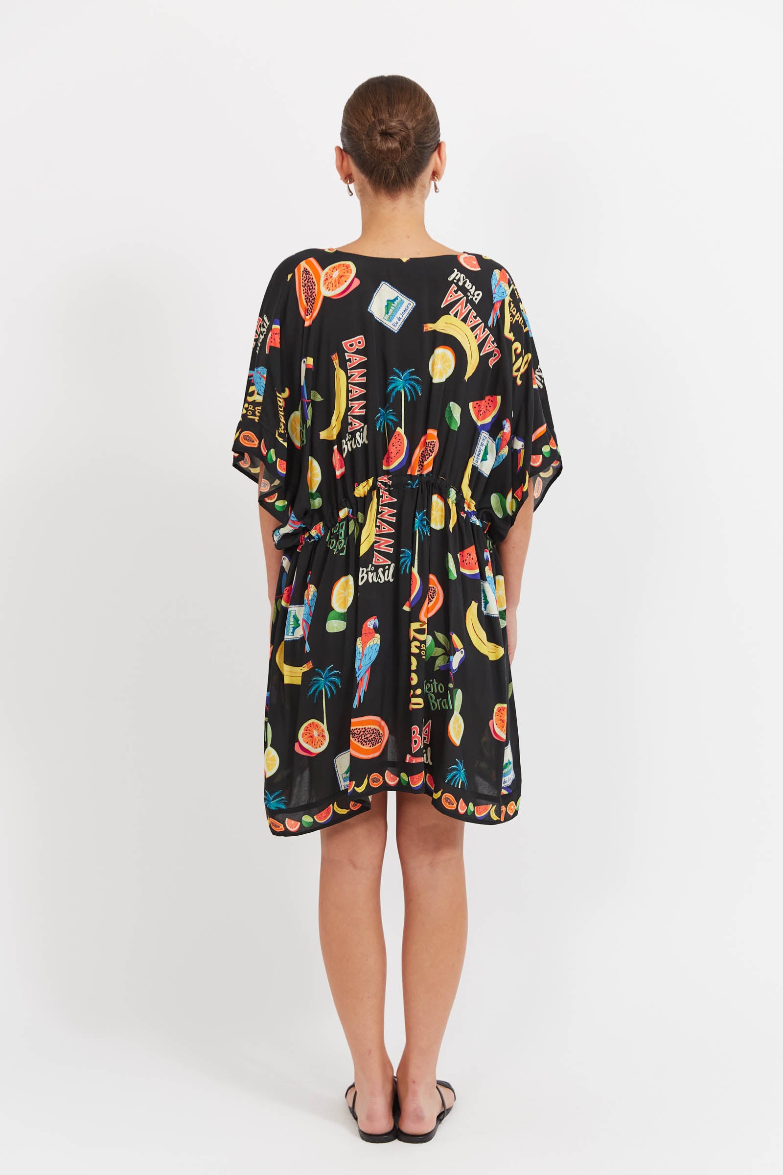 Cabana Dress - Brasil Black