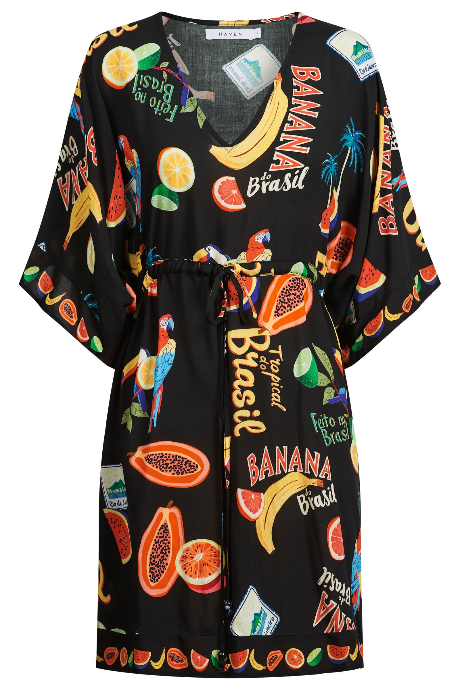 Cabana Dress - Brasil Black
