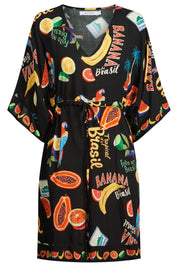 Cabana Dress - Brasil Black