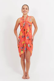 Cabana Sarong - Brasil Coral