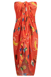Cabana Sarong - Brasil Coral