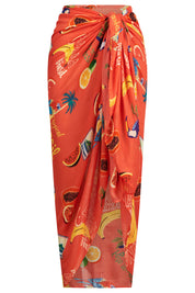 Cabana Sarong - Brasil Coral