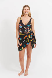 Cabana Sarong - Brasil Black