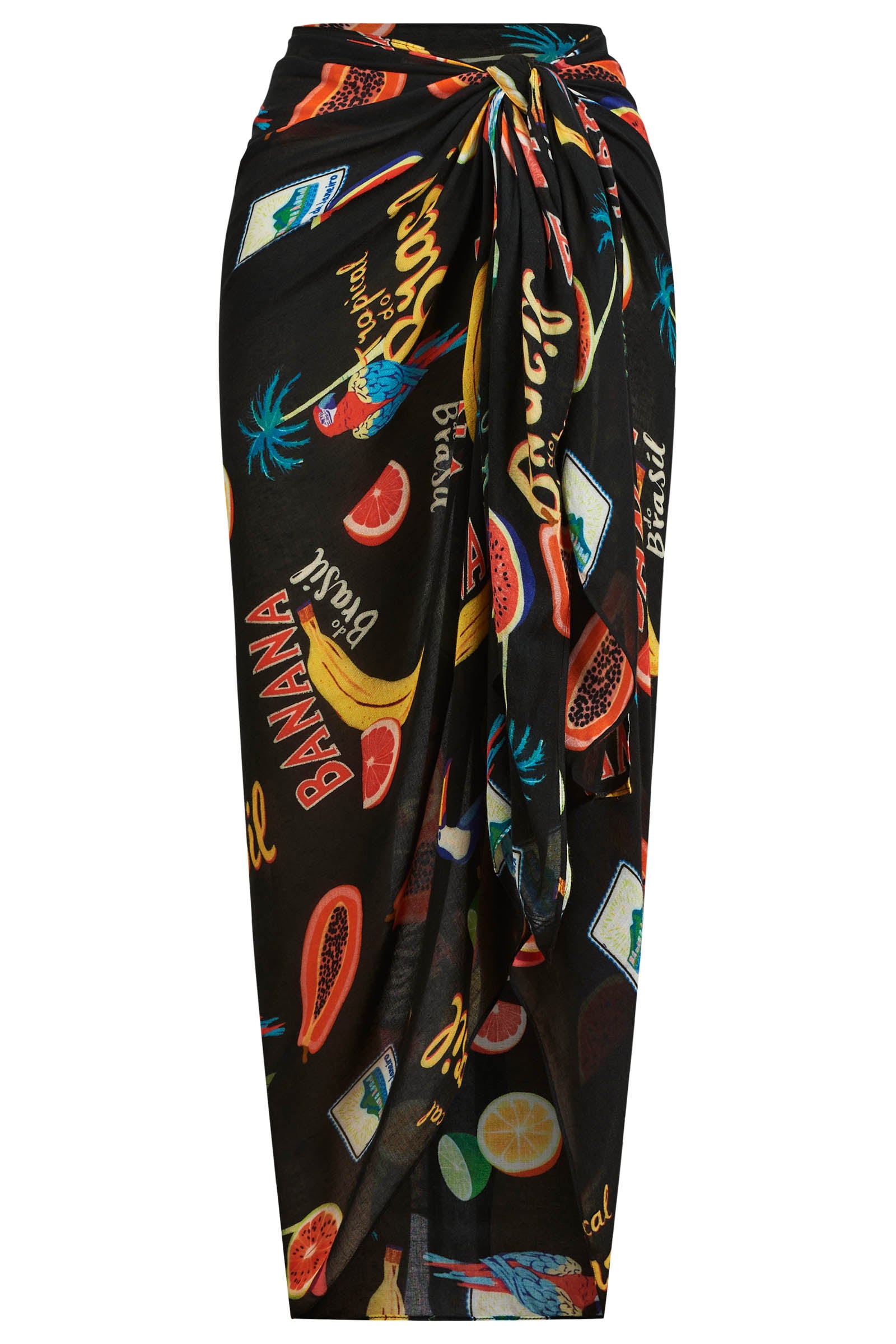 Cabana Sarong - Brasil Black