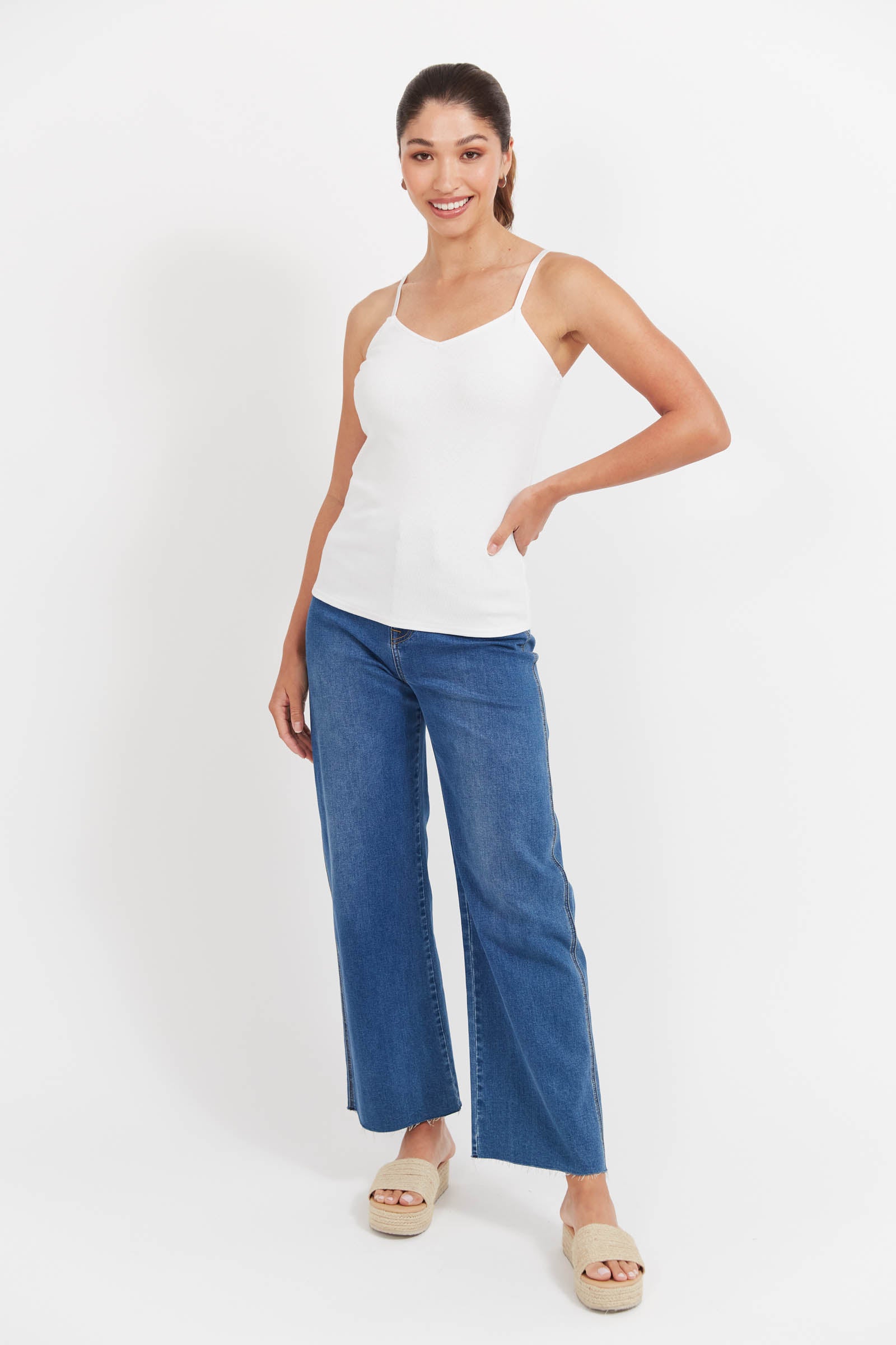 Jardin Singlet - White