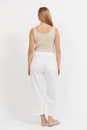 Panama Pant - White