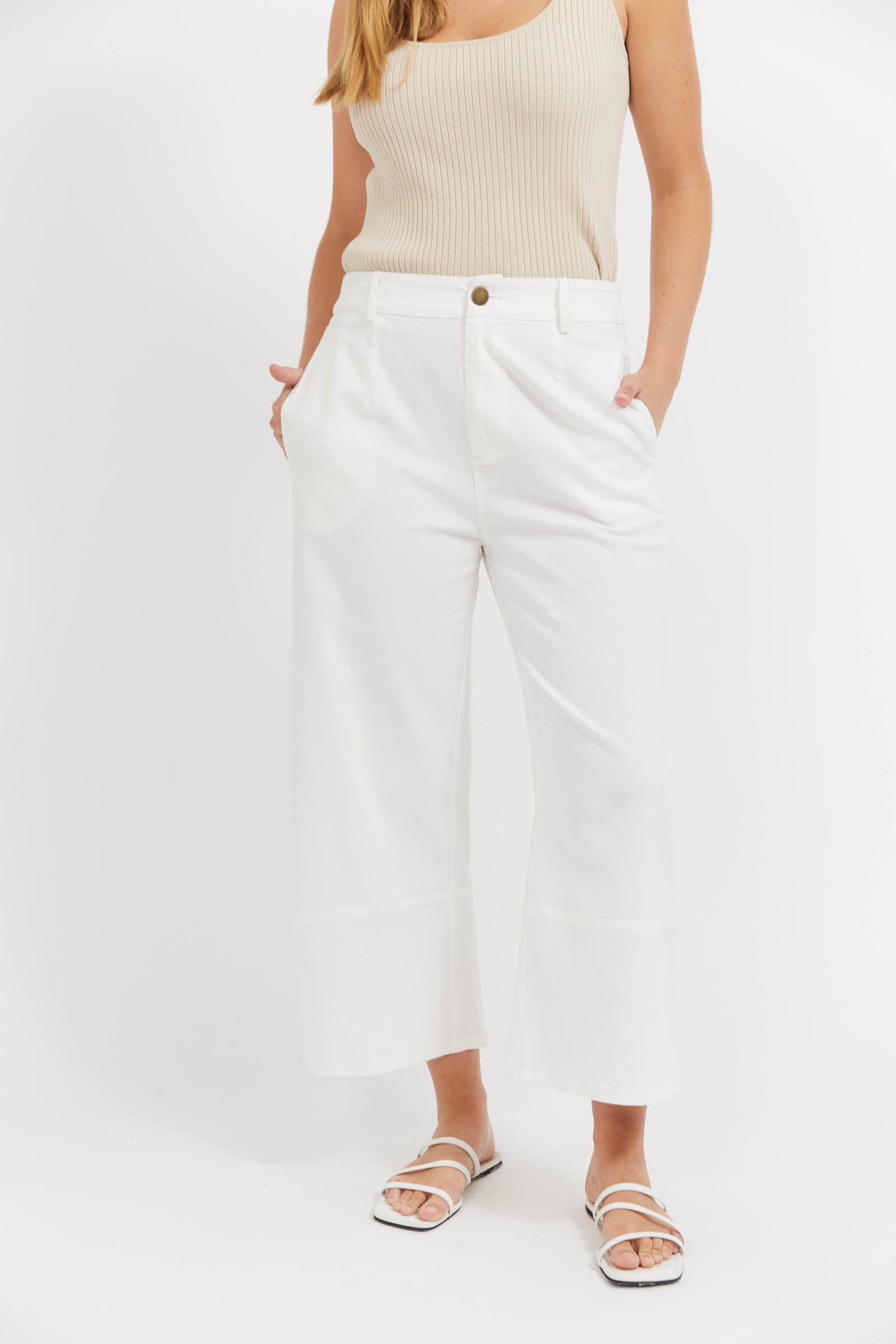 Panama Pant - White