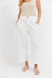 Panama Pant - White