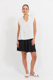 Jardin Top - White