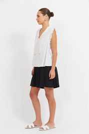 Jardin Top - White