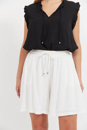 Jardin Short - White