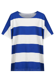 Jardin Stripe Tshirt - Azul