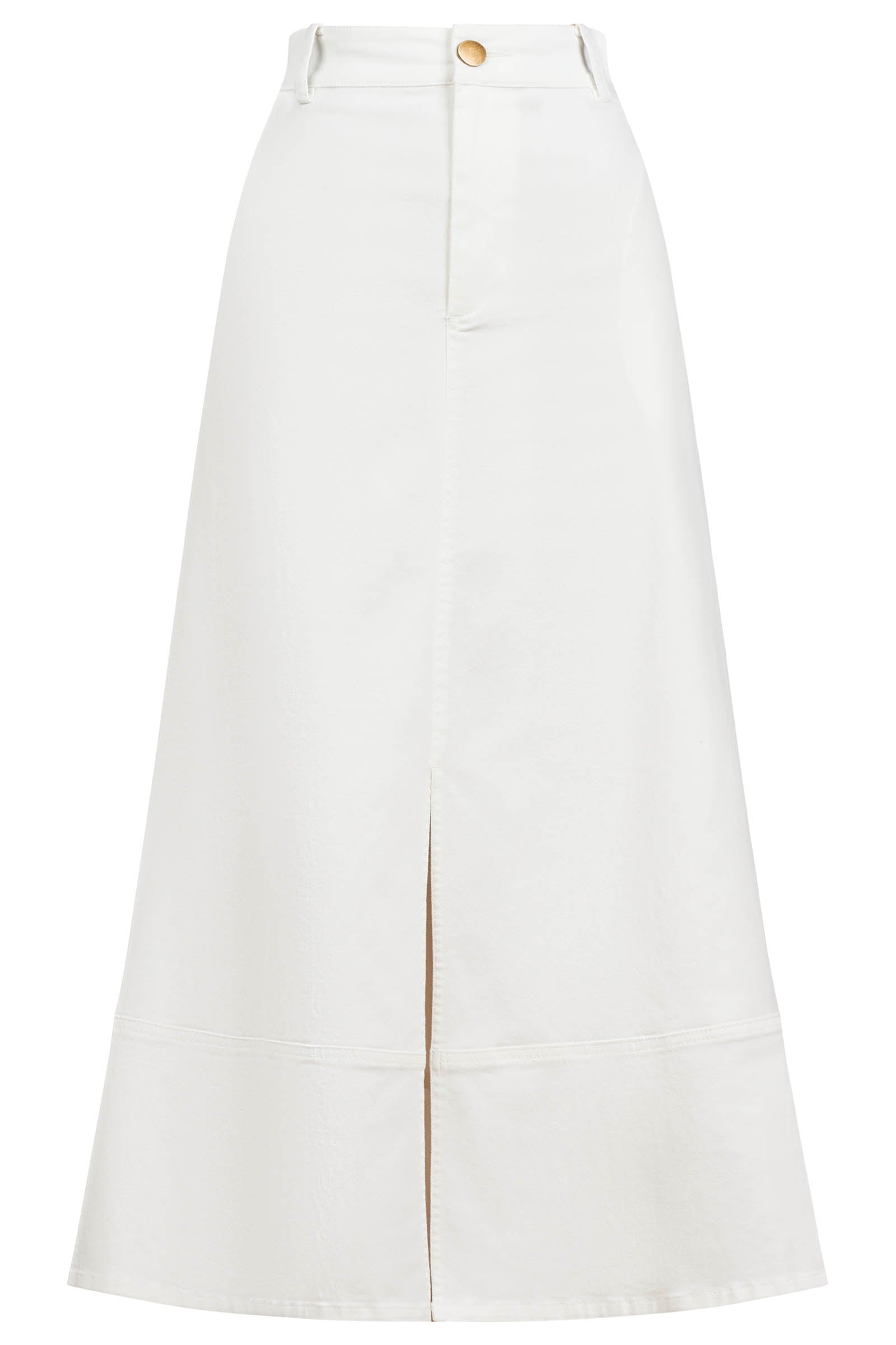 Panama Maxi Skirt - White