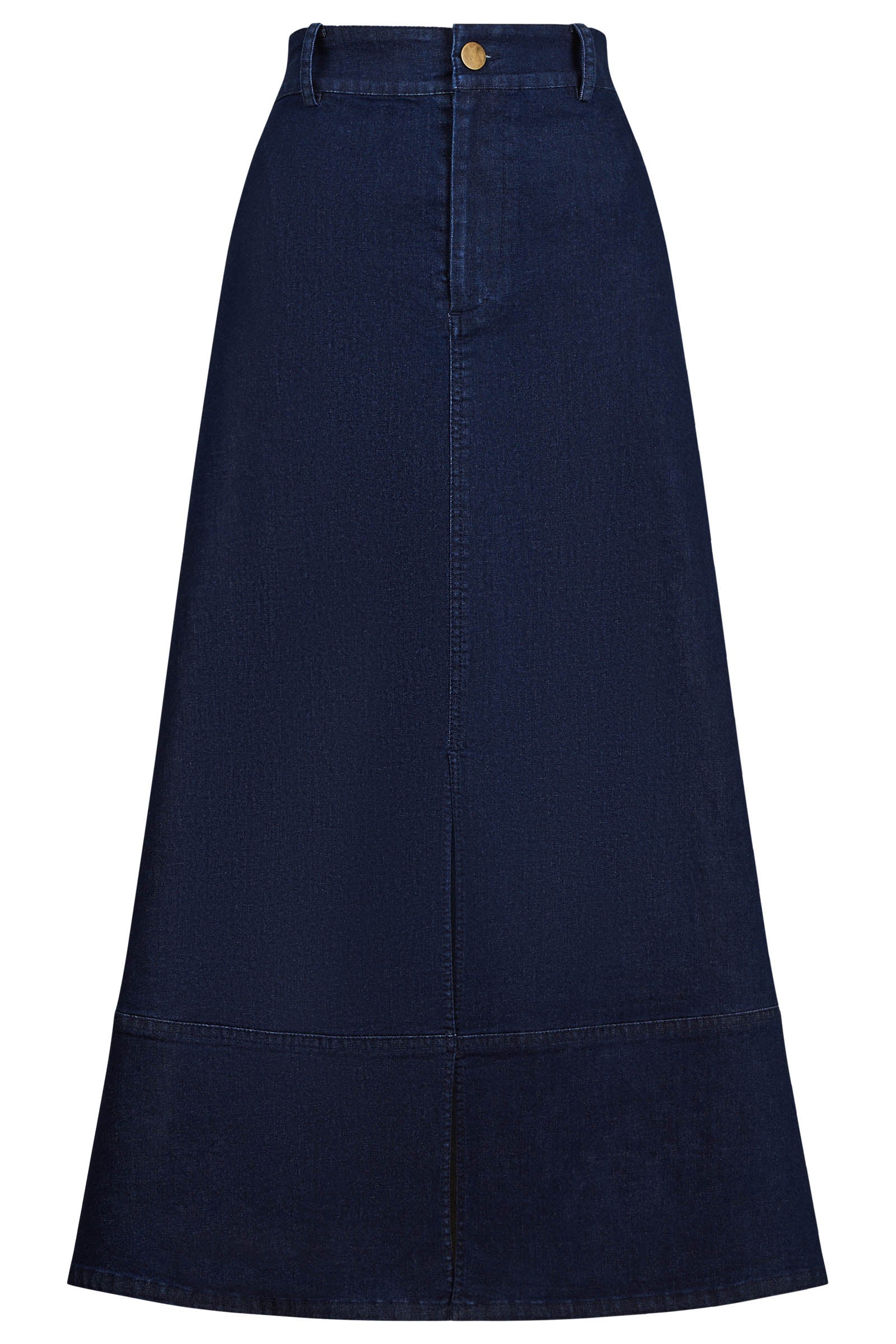 Panama Maxi Skirt - Indigo