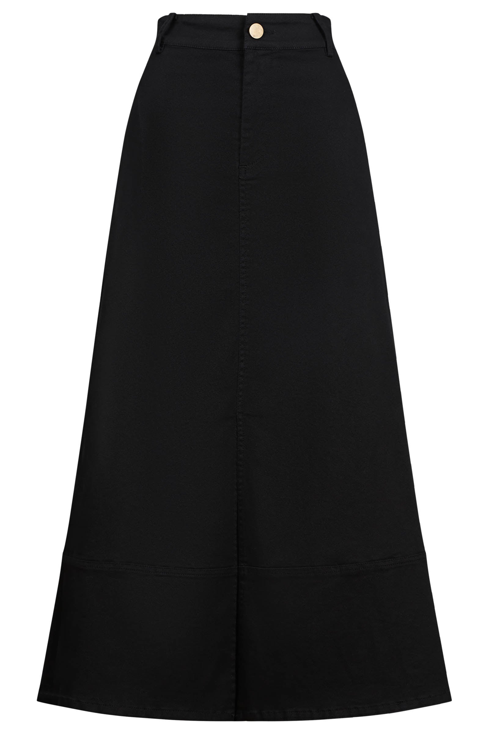 Panama Maxi Skirt - Black