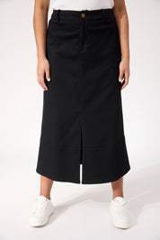 Panama Maxi Skirt - Black