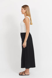 Panama Maxi Skirt - Black