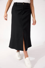 Panama Maxi Skirt - Black