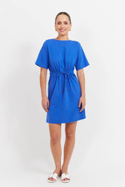 Jardin Tshirt Dress - Azul