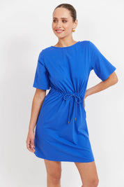 Jardin Tshirt Dress - Azul