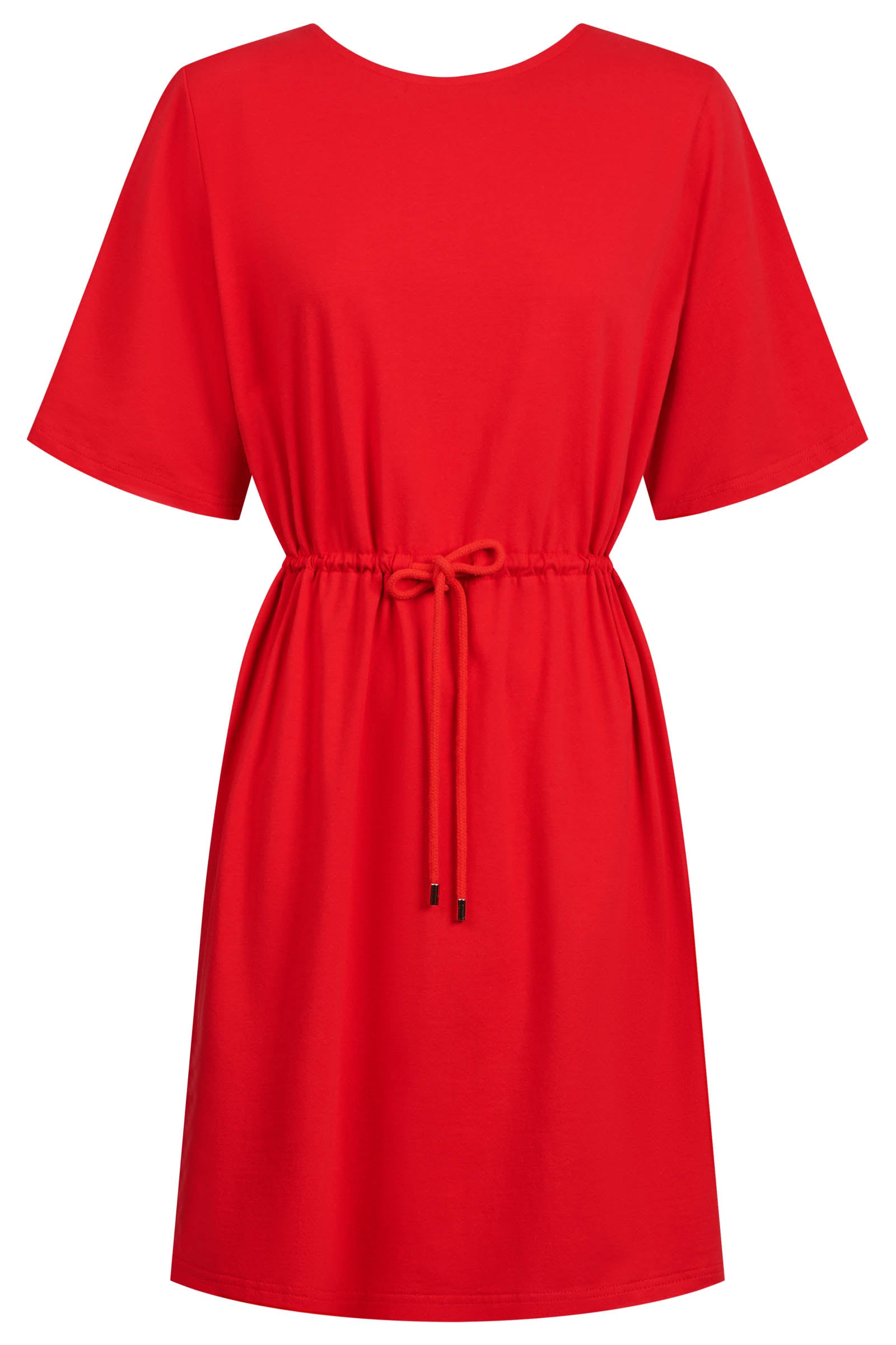 Jardin Tshirt Dress - Garnet