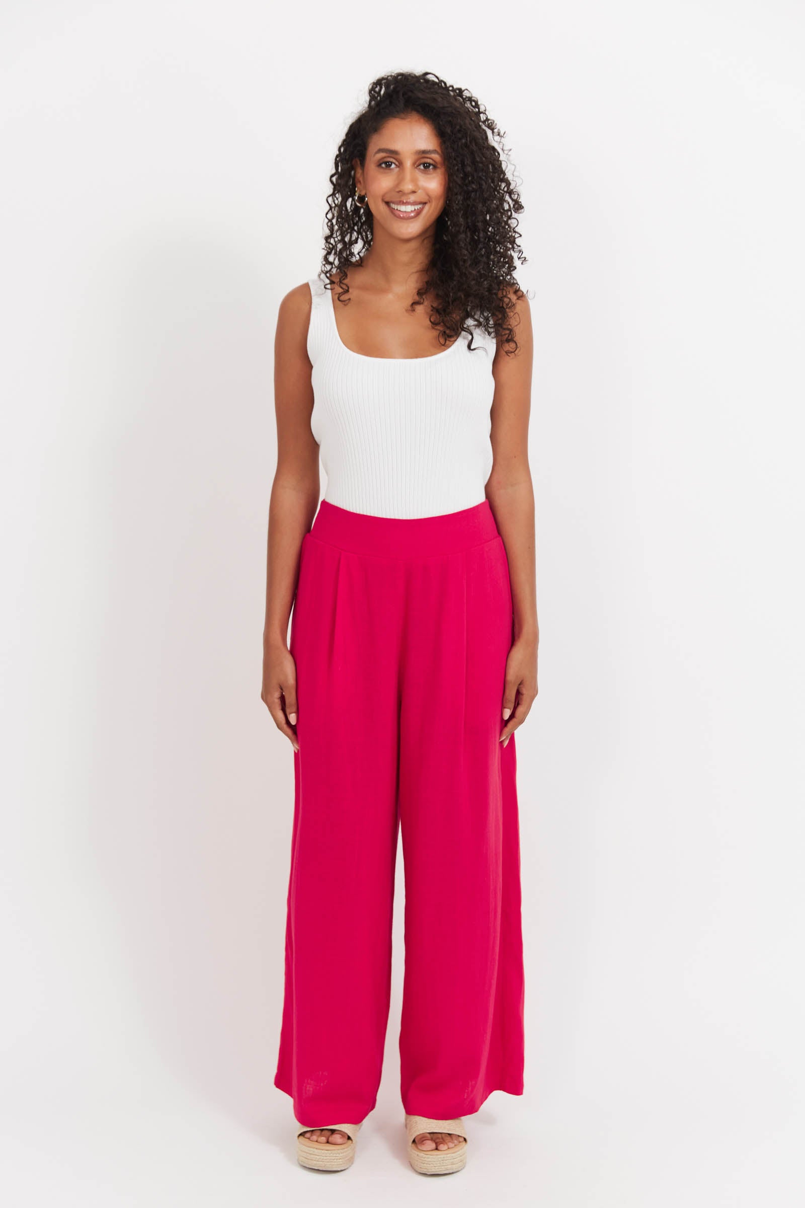 Jardin Pant - Garnet