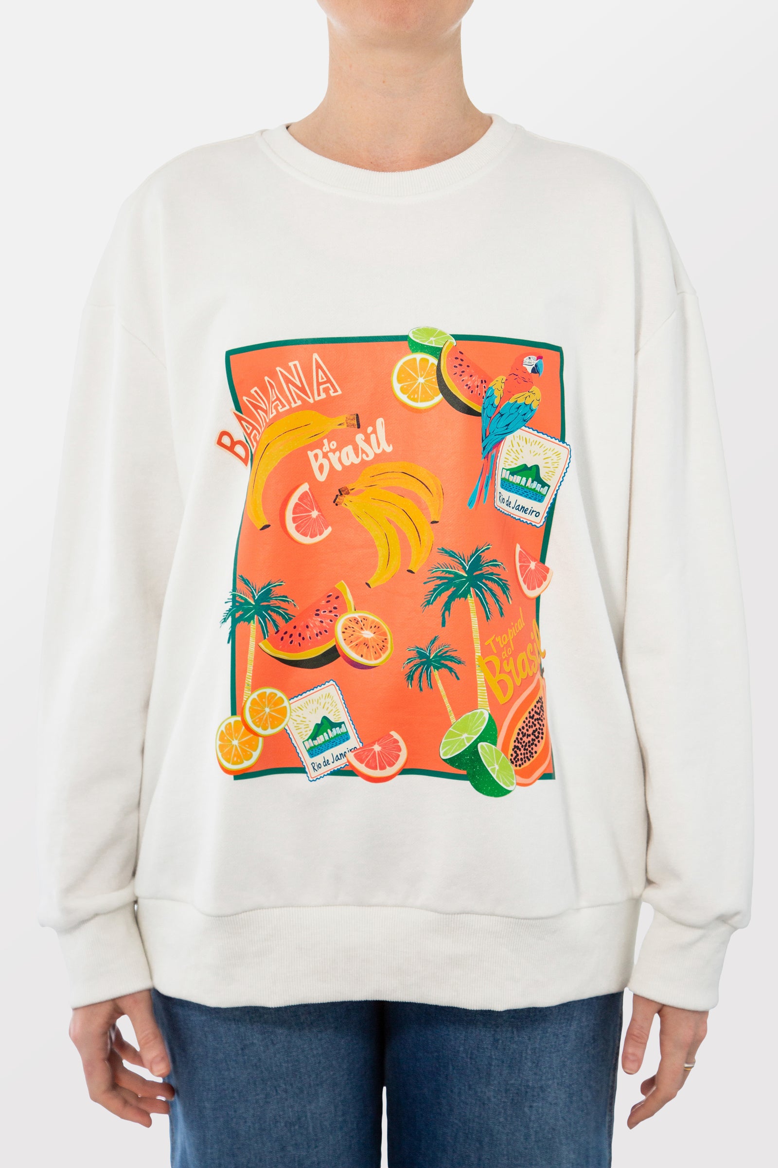 Cabana Sweatshirt - White