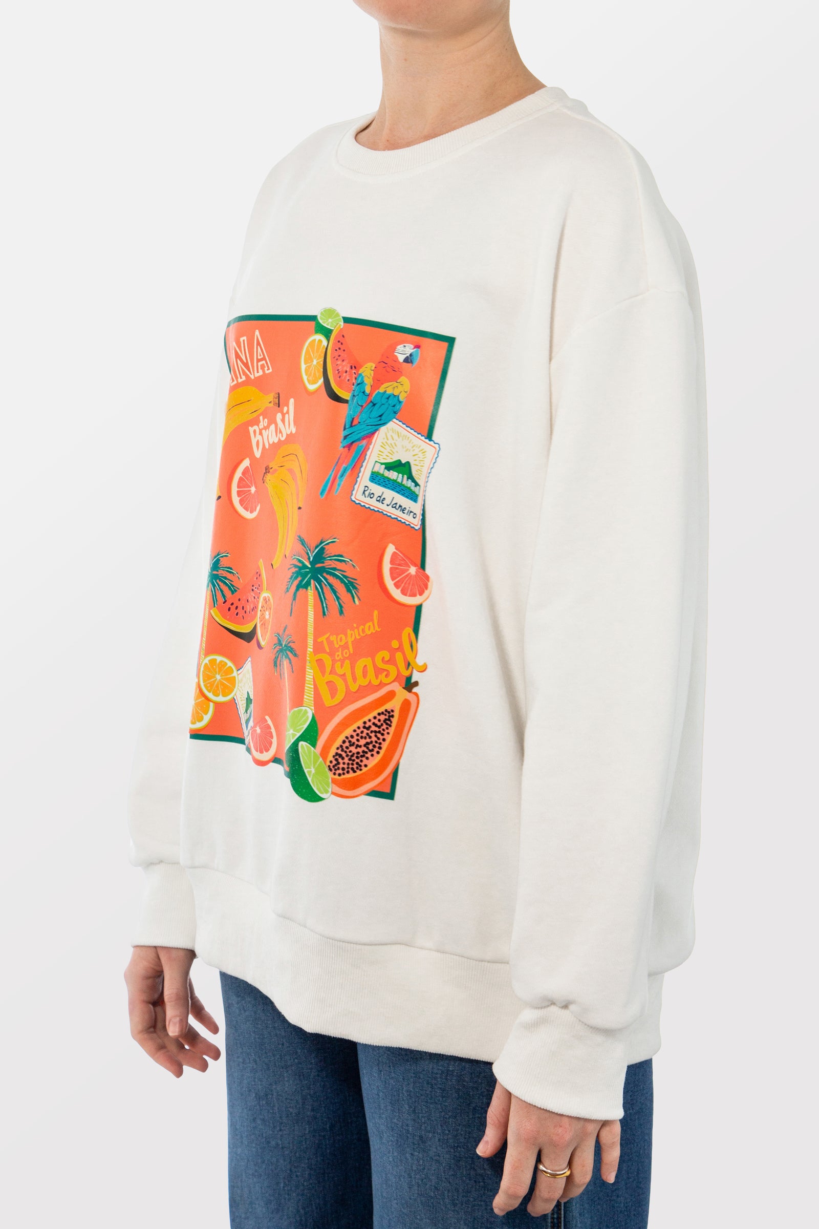Cabana Sweatshirt - White