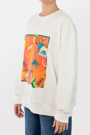 Cabana Sweatshirt - White