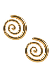 Bahama Circle Earrings - Spiral