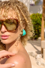 Baja Hoop Earring - Mint