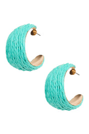Baja Hoop Earring - Mint