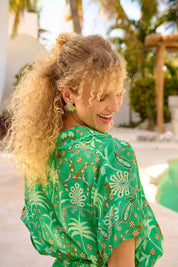 Brasilia Blue Earring - Shell