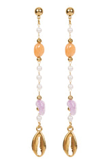 Brasilia Mix Earring - Cowrie
