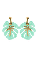 Haiti Drop Earring - Leaf
