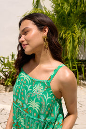 Haiti Stud Earring - Palm