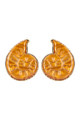 Haiti Stud Earring - Tan
