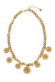 Paraty Charm Necklace - Sun